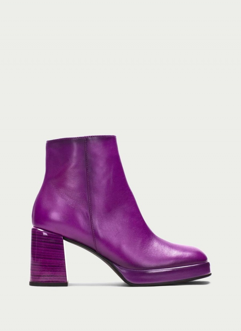 Hispanitas Tokio Női Bokacsizma Lila | AOA784QW