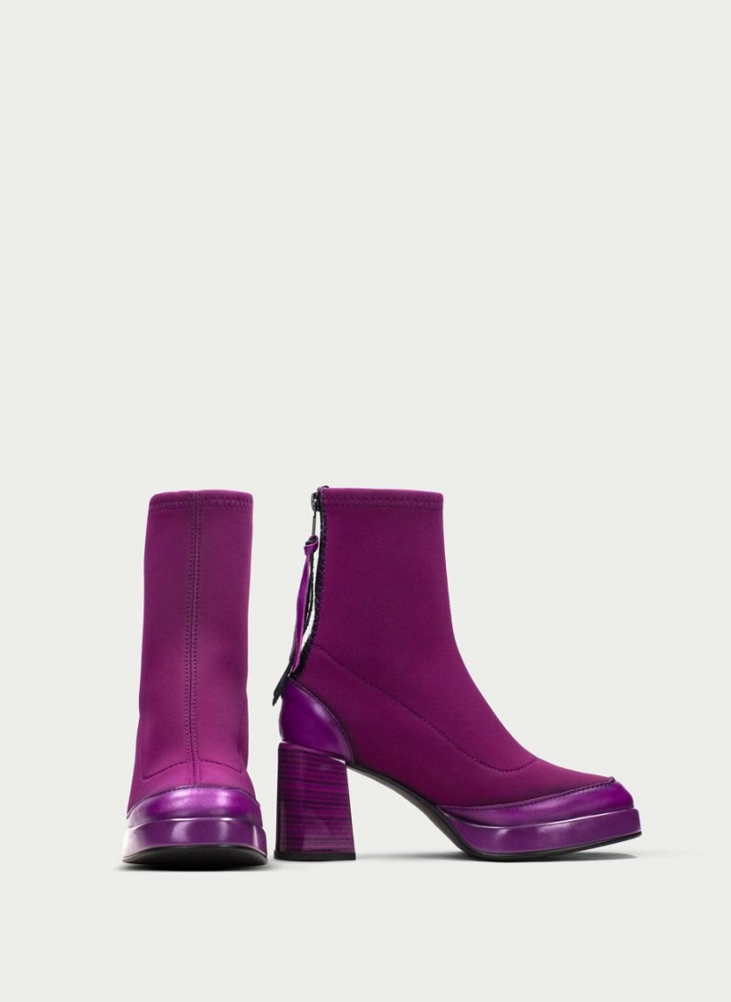 Hispanitas Tokio Női Bokacsizma Lila | LSP6031ZY