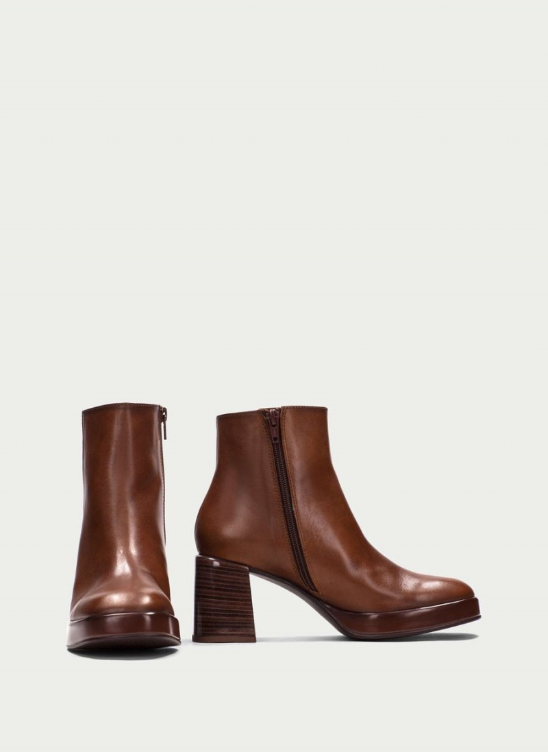 Hispanitas Tokio Női Bokacsizma Sötétbarna | ERF744HE