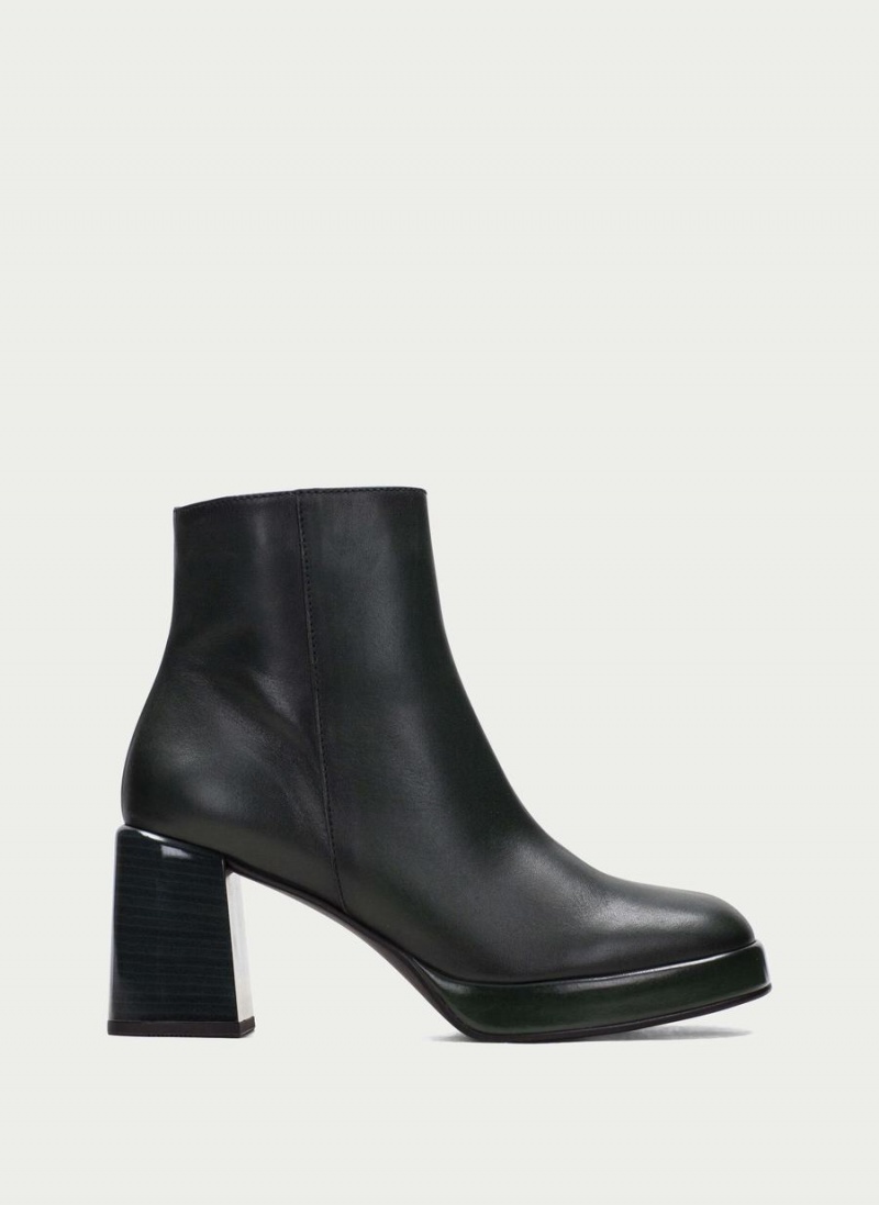 Hispanitas Tokio Női Bokacsizma Zöld Fekete | LTP9169IV