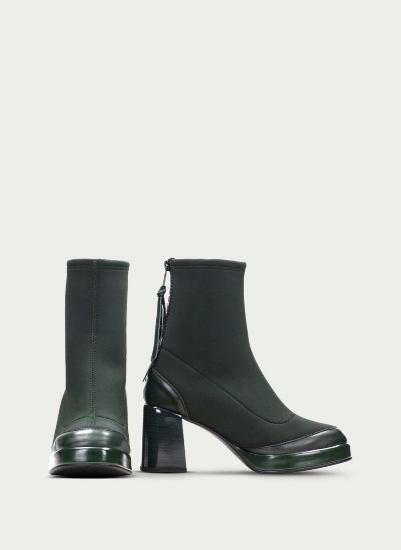 Hispanitas Tokio Női Bokacsizma Zöld | TYQ4489SD