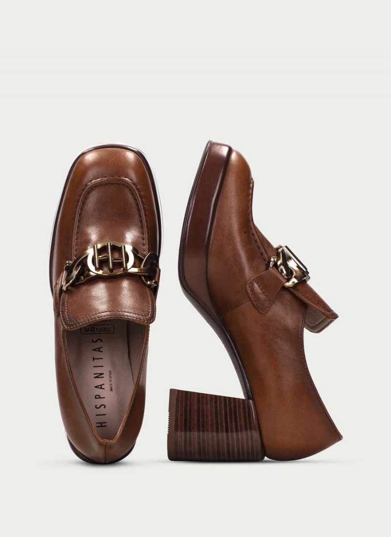 Hispanitas Tokio Női Loafers Barna | NPJ5364RY
