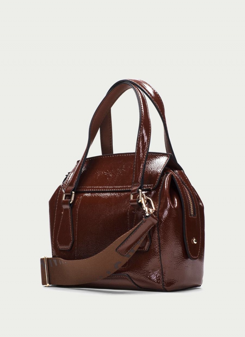 Hispanitas Top Handle Női Kézitáska Barna | XWJ1766RG