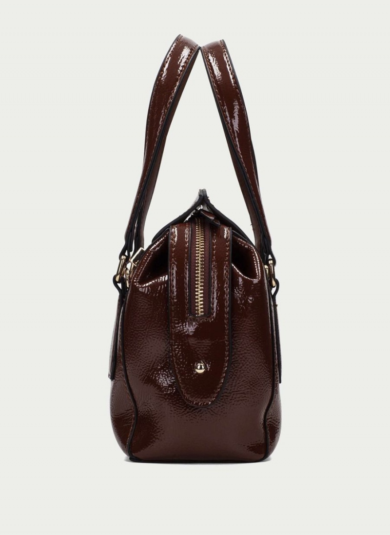 Hispanitas Top Handle Női Kézitáska Barna | XWJ1766RG