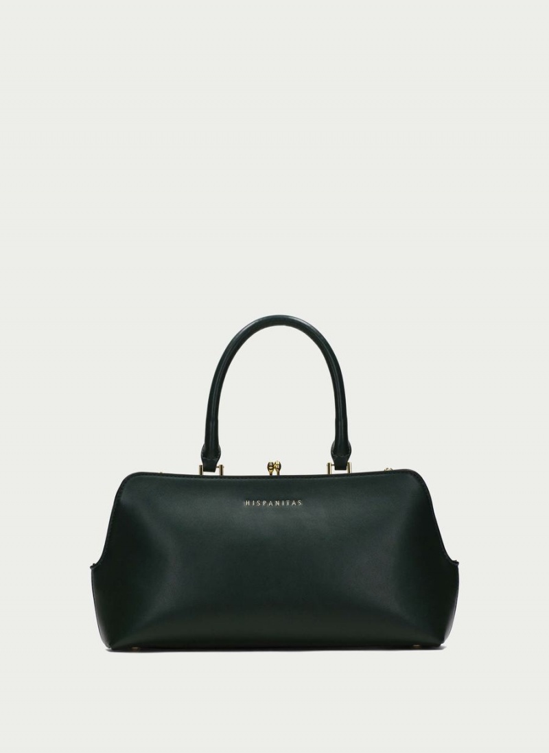 Hispanitas Top Handle Női Kézitáska Zöld | EKS474XO