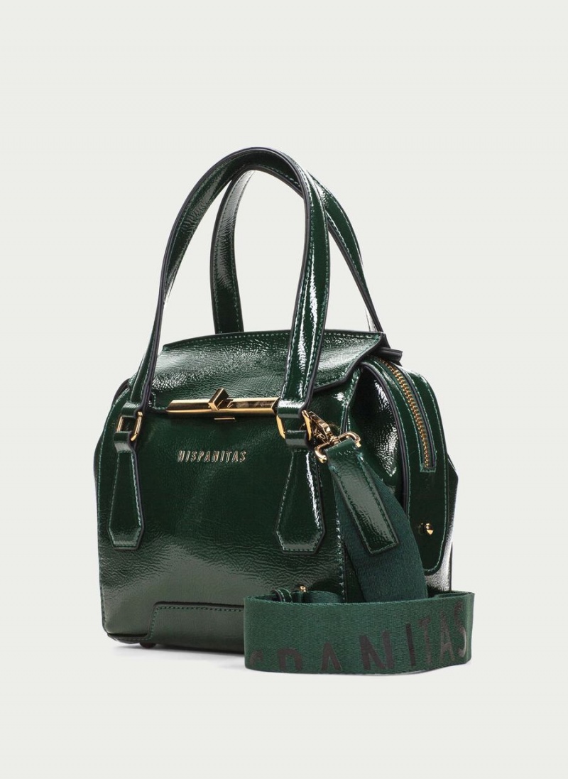 Hispanitas Top Handle Női Kézitáska Zöld | EON747YE