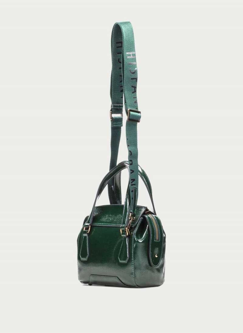 Hispanitas Top Handle Női Kézitáska Zöld | EON747YE
