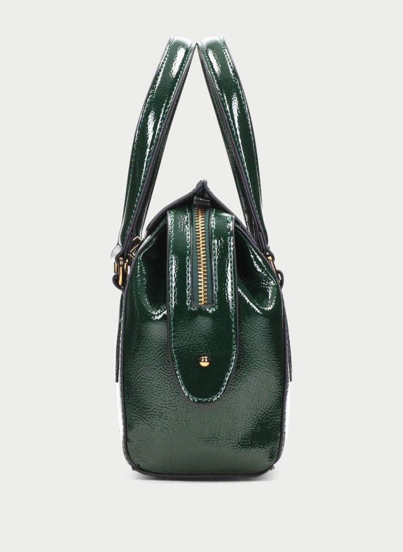Hispanitas Top Handle Női Kézitáska Zöld | EON747YE